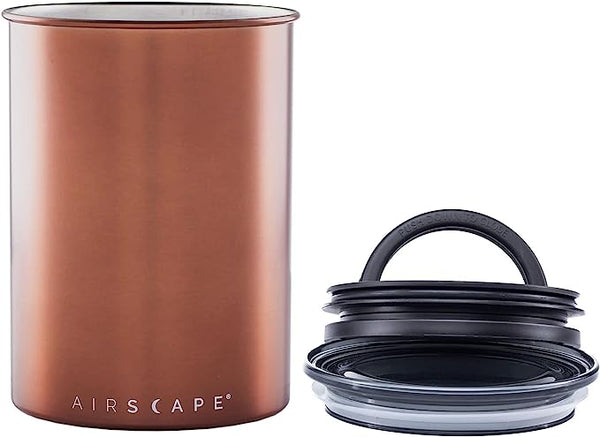 Airscape® Kaffeedose / Vakuumbehälter 500g kupfer