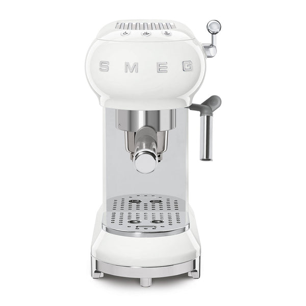 Smeg Espressomaschine mit Siebträger ECF01WHEU weiß