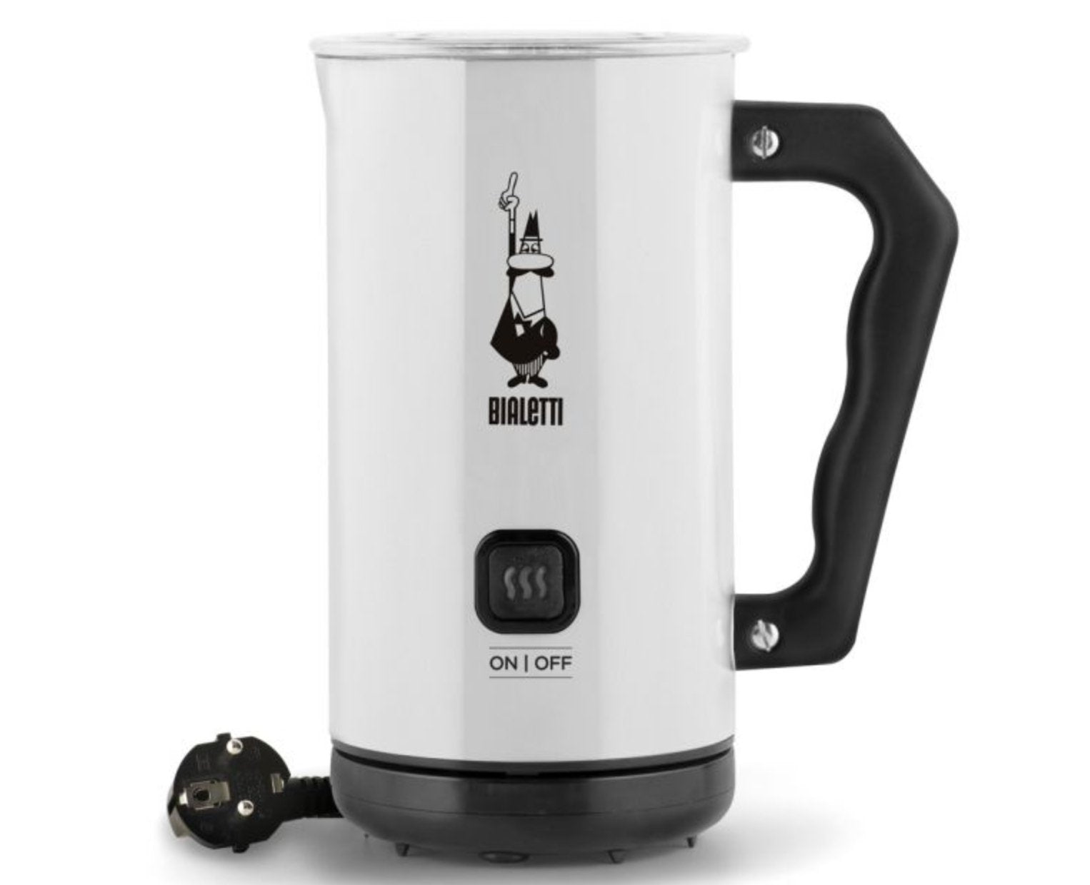 BIALETTI - Manual stainless steel milk frother