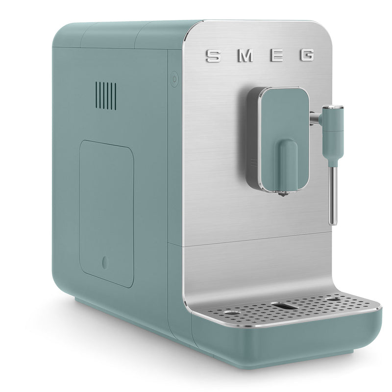Smeg coffee machine bcc02 with milk foam function Emerald Green 2023