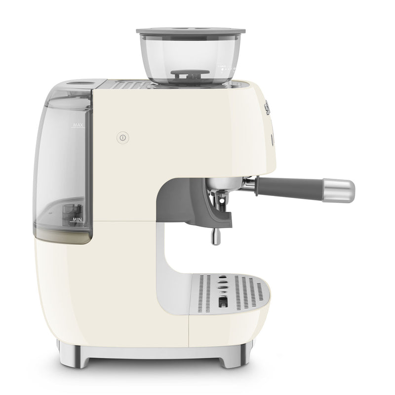 Smeg espresso machine with grinder cream EGF03CREU