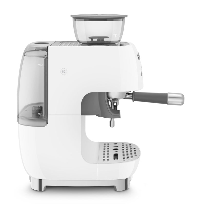 Smeg espresso machine with grinder white EGF03WHEU