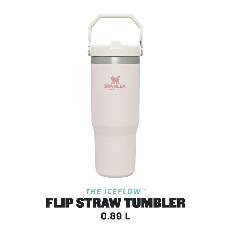 Stanley Classic Iceflow Flip Straw Tumbler ruusukvartsi 0,89L