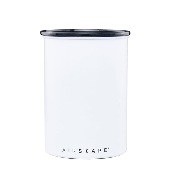 Airscape®500g de café blanc mat peut/récipient sous vide