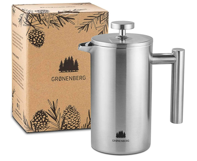 Groenenberg stainless steel French Press 0.35 liters including replacement filter