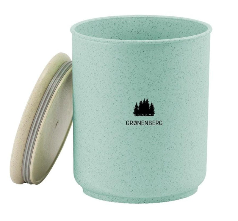 Groenenberg coffee tin 800 ml | Sustainable storage jar made from wheat straw