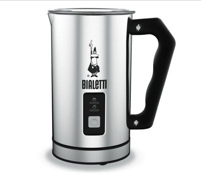 Bialetti electric milk frother silver Mk01 made of stainless steel