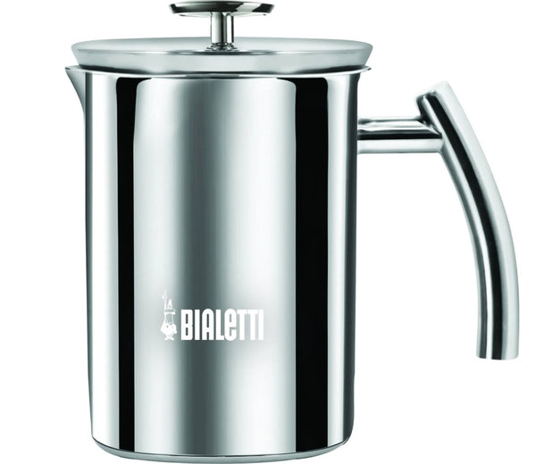 Bialetti Cappuccinatore manual milk frother with double sieve for induction