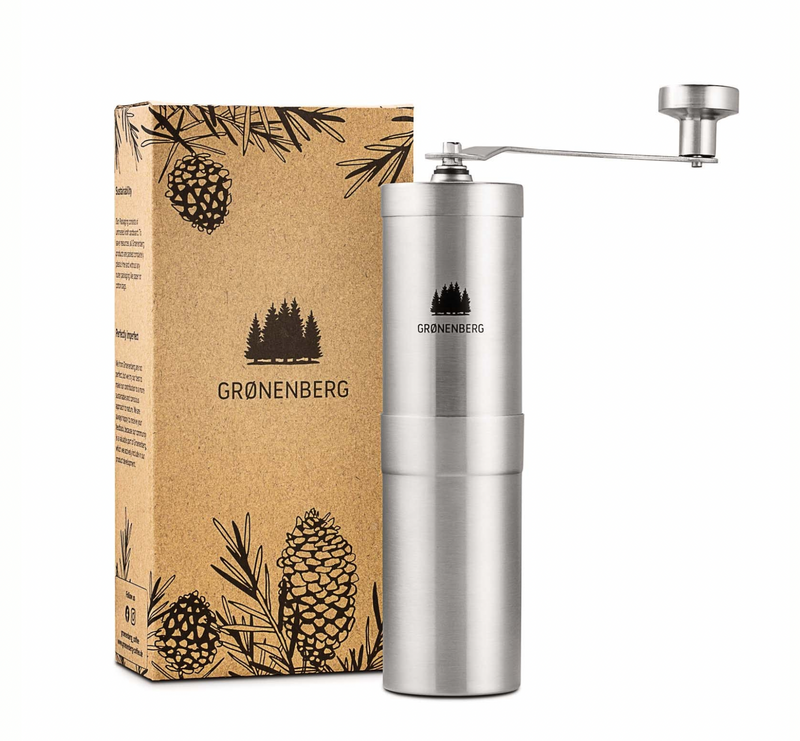 Gift set filter 3: manual coffee grinder + French press (3 sizes selectable) + coffee beans