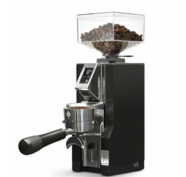 Eureka Nieuwe Mignon LIBRA Koffiemolen met weegschaal 16CR zwart