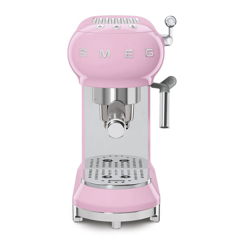 Μηχανή espresso Smeg με portafilter ECF01PKEU cadillac pink