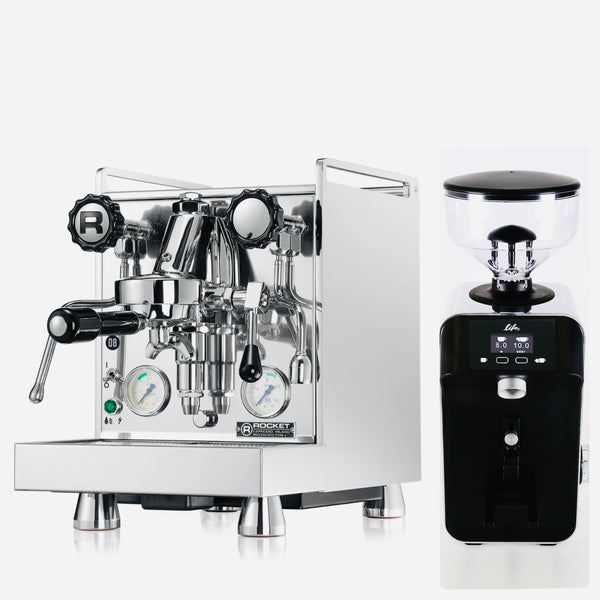 Rocket Espresso Mozzafiato Cronometro V + Kaffeemühle Life by Ceado