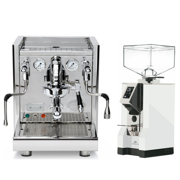 ECM Espressomaschine Technika V Profi PID + Eureka Mignon Specialità verschiedene Farben