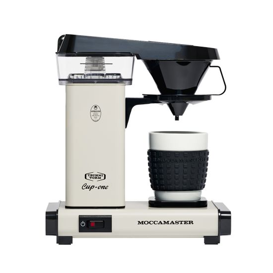 Machine à café filtre Moccamaster Cup One machine à café blanc cassé