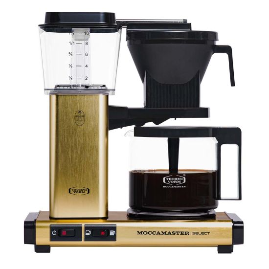 Filter coffee machine Moccamaster KBG Select (brushed brass) brushed brass