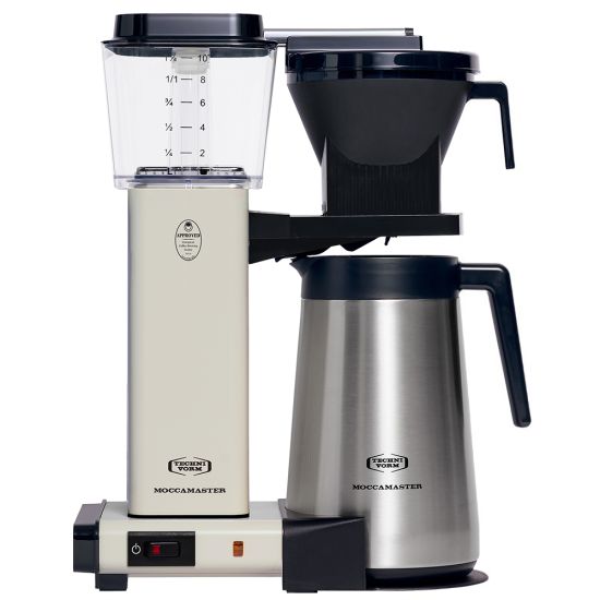 Filterkoffiemachine Moccamaster KBGT 741 met thermoskan Off White