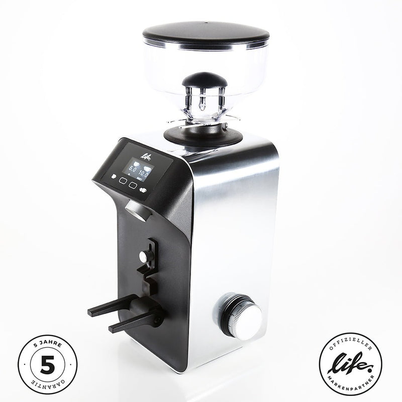 Bezzera Duo MN with Life by Ceado coffee grinder in different colors
